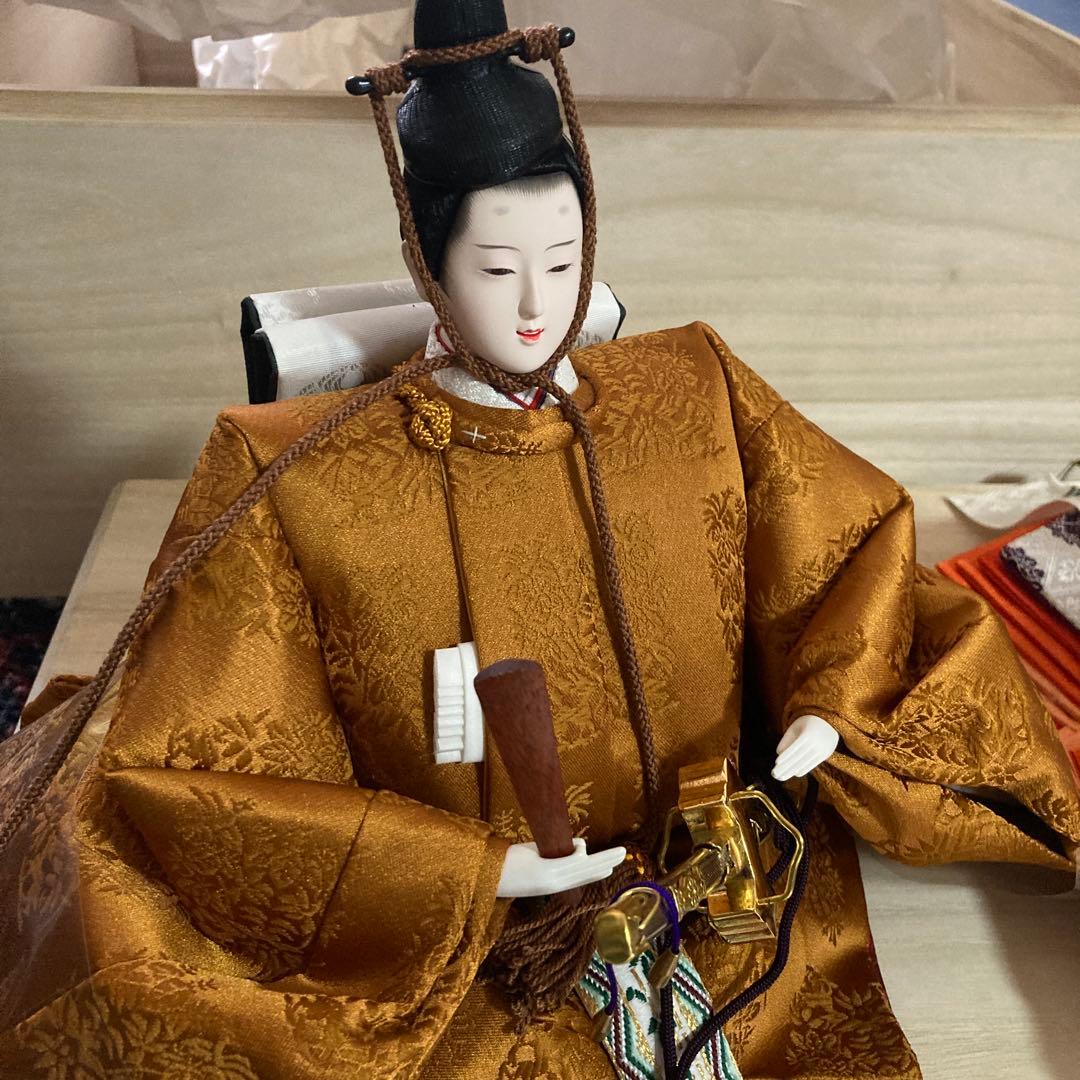 雛人形　親王飾り　新品　未使用　京八番