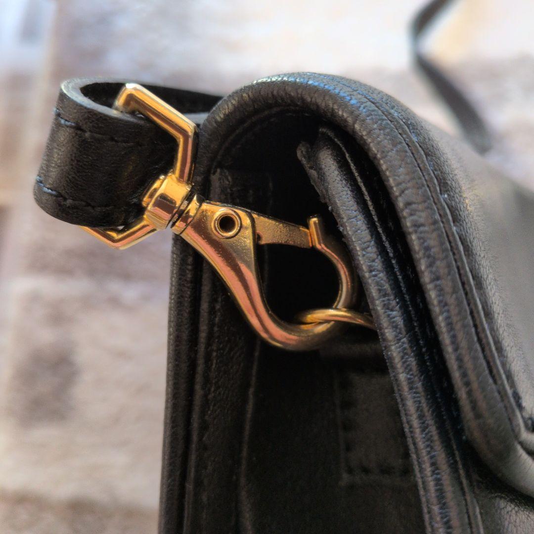 LONGCHAMP 黒 ショルダーバッグ