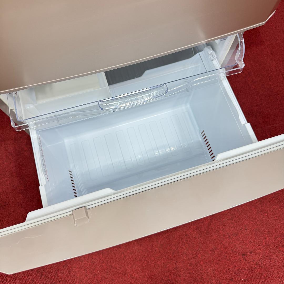 東京23区送料無料　美品三菱2014年製　3ドア370L　洗浄/除菌済み