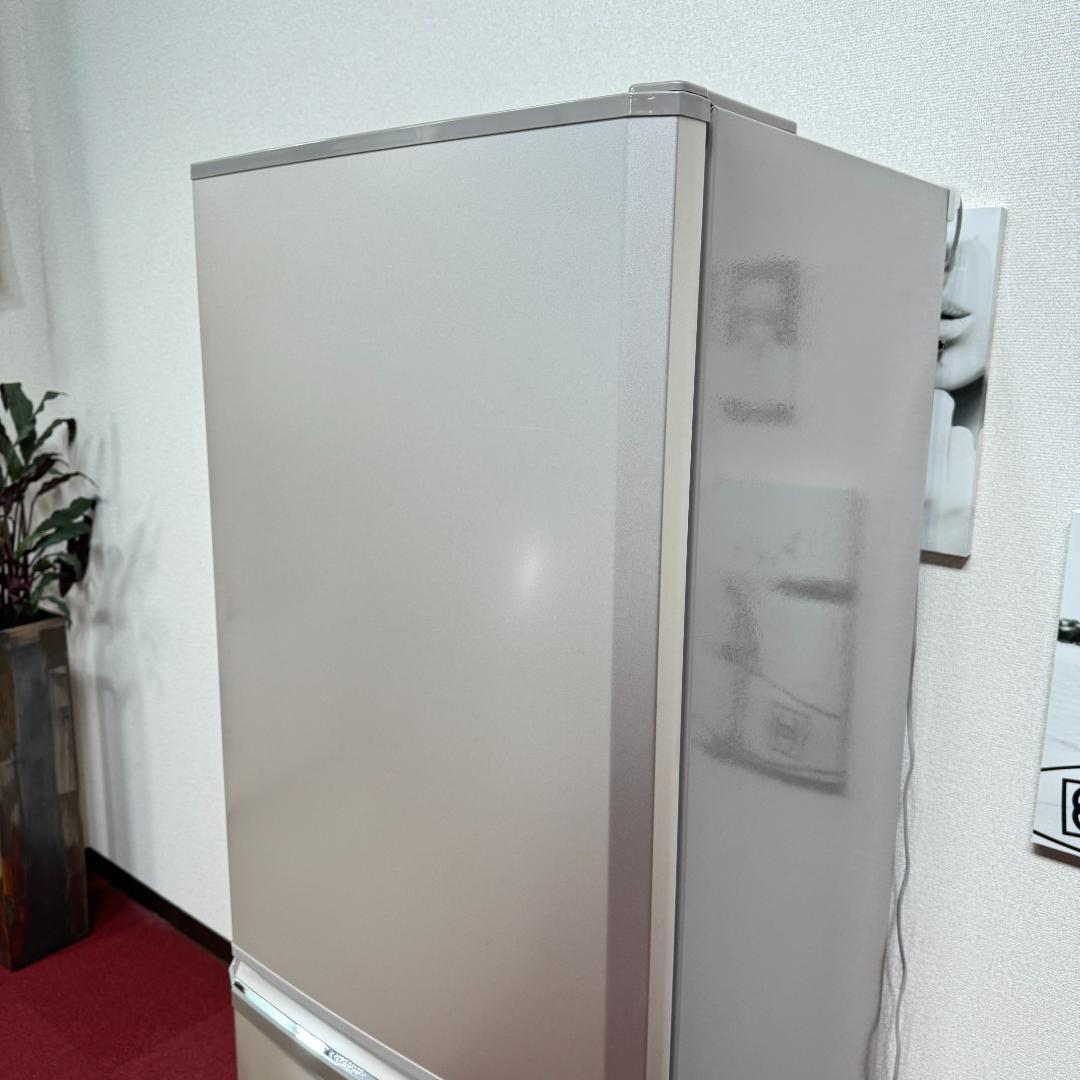 東京23区送料無料　美品三菱2014年製　3ドア370L　洗浄/除菌済み