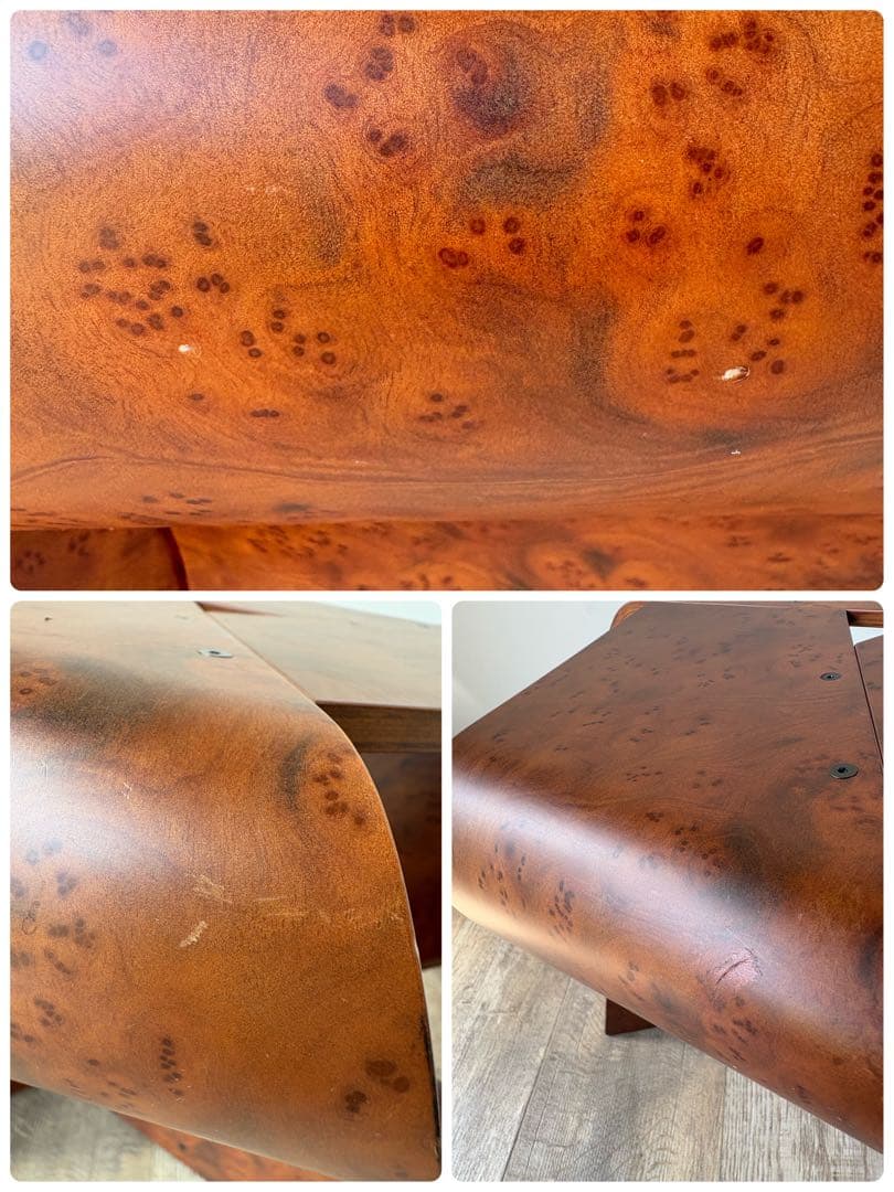 天童木工　マッシュルームスツール　バーズアイ