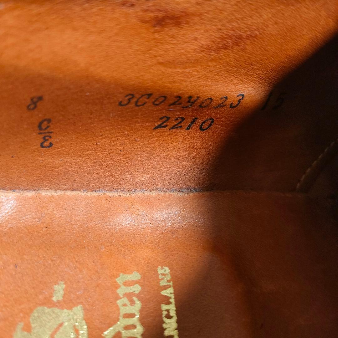 オールデン 2210 NST コードバン バーガンディ 8 アバディーンラスト