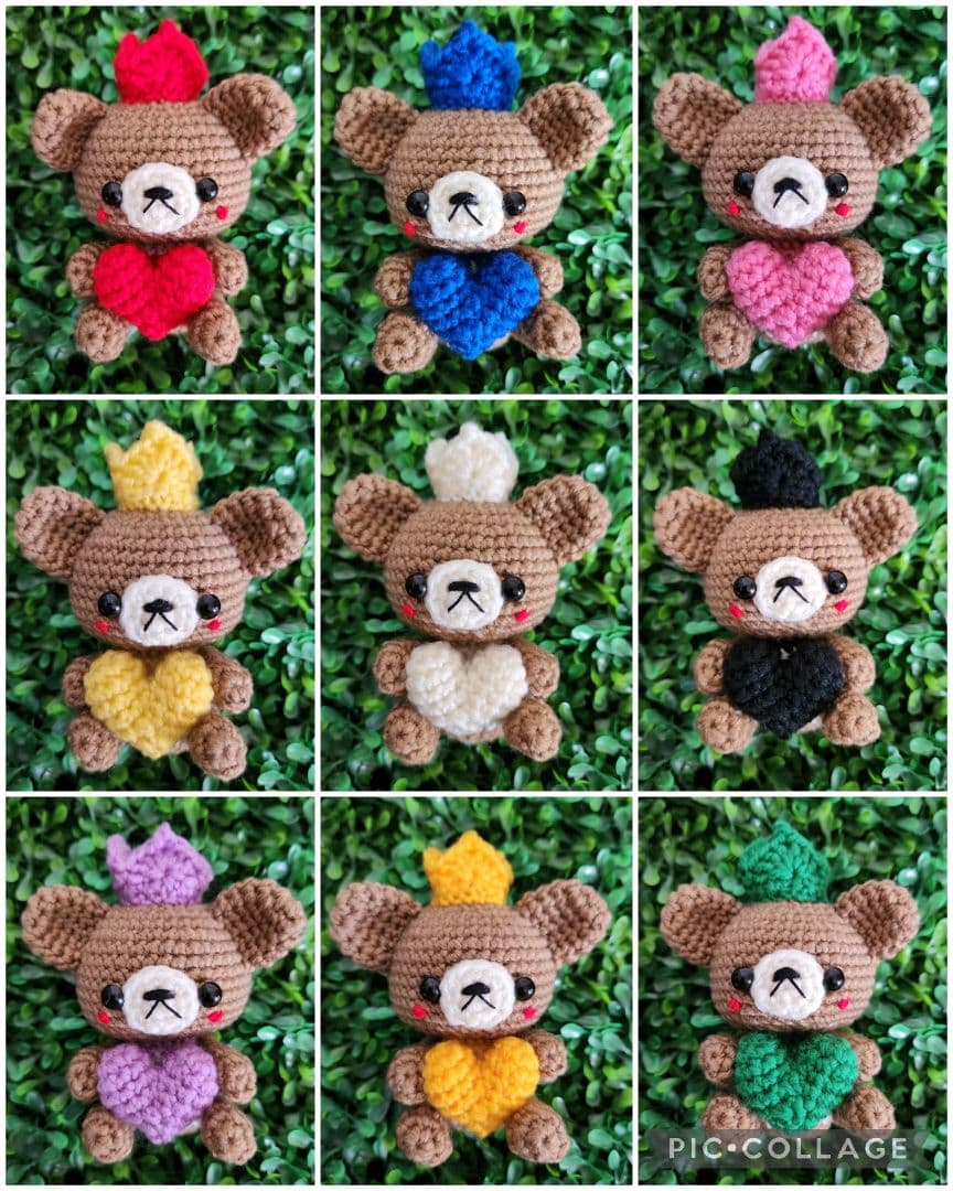 ハンドメイド　あみぐるみ