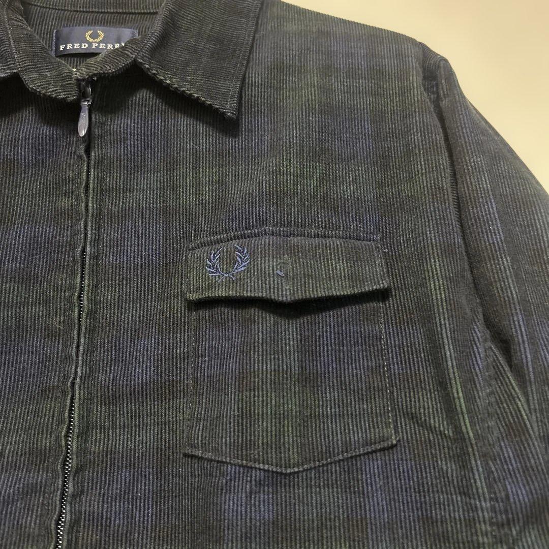 ★激レアデザイン★ fred perry コーデュロイ　ジャケット　Lサイズ