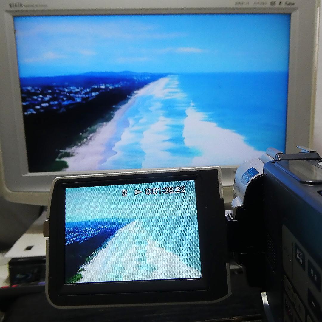動作品 ソニーDCR-TRV17 MiniDV ビデオカメラ DVDダビングに