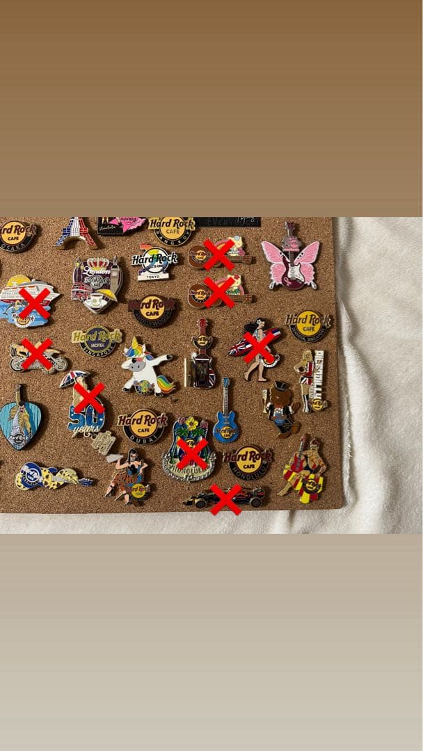 バラ売り可　Hard Rock Cafe Pins まとめ売り