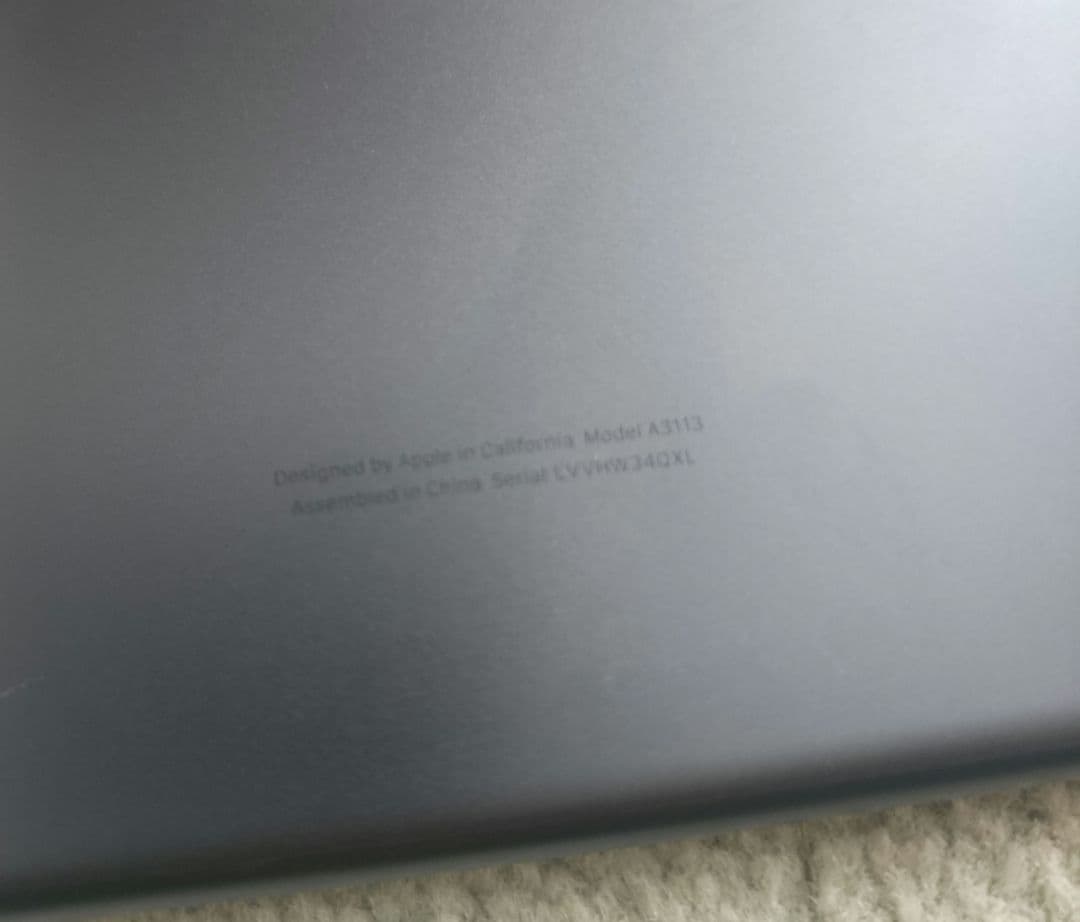 2024 MacBookAir M3 ミッドナイト 16GB 256GB