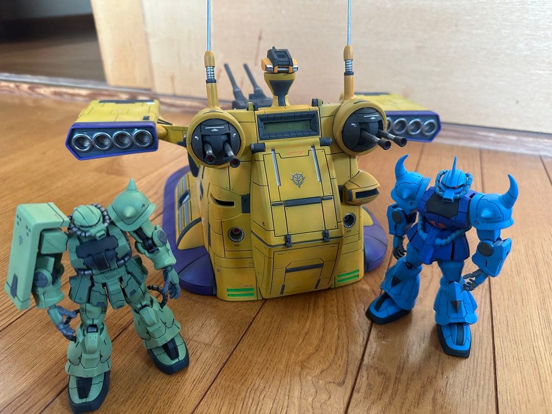 巨大ガンプラ完成品　改修塗装一点物　ギャロップ　グフ　ガレージキット　フィギュア