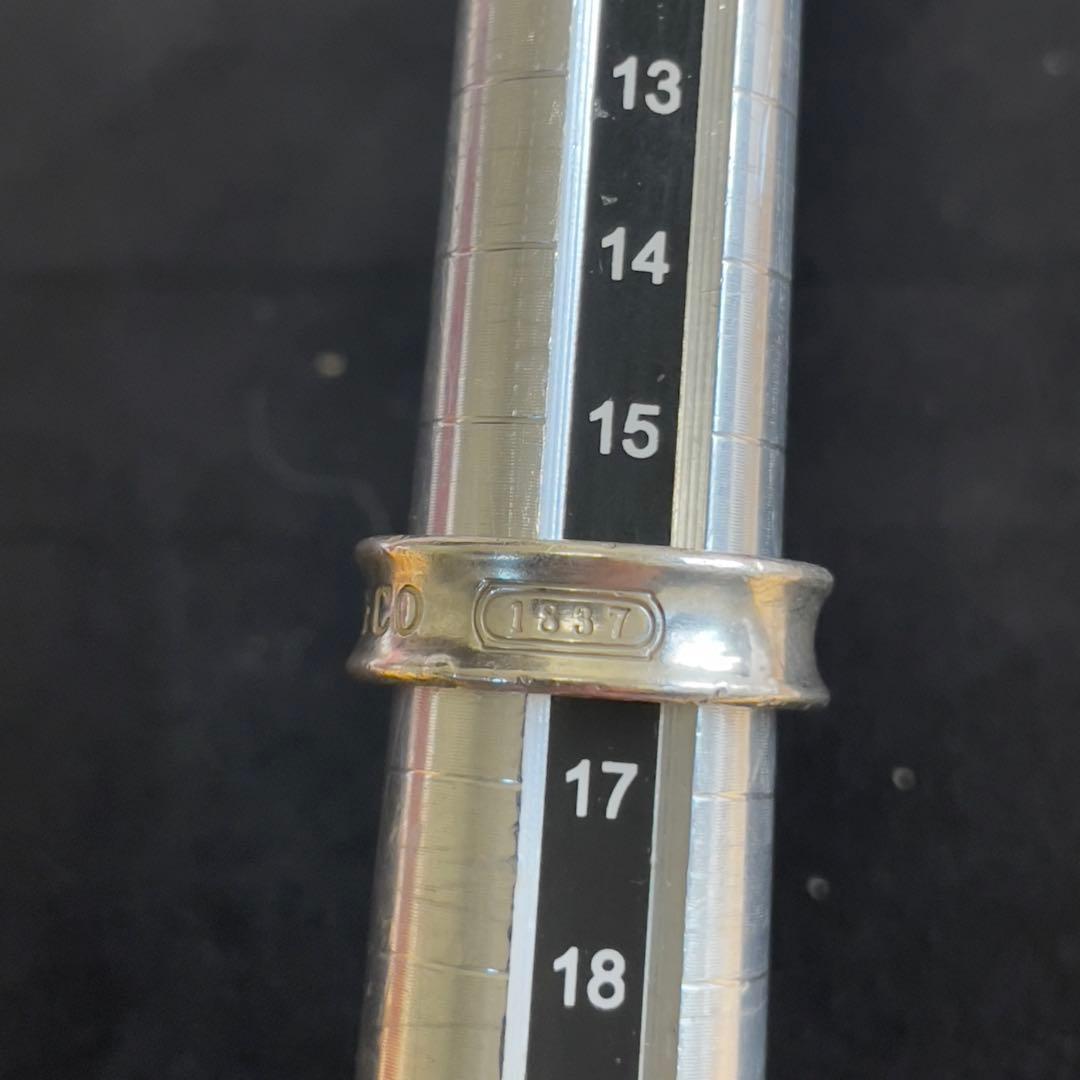 【20】ティファニー　ナローリング　16〜17号　ヴィンテージ