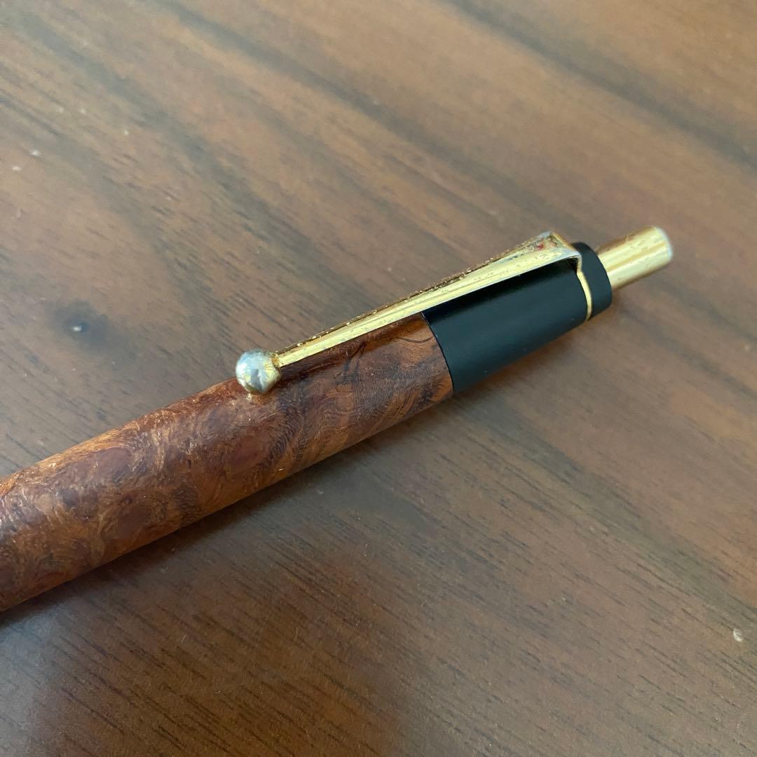 野原工芸　旧型ボールペン　花梨