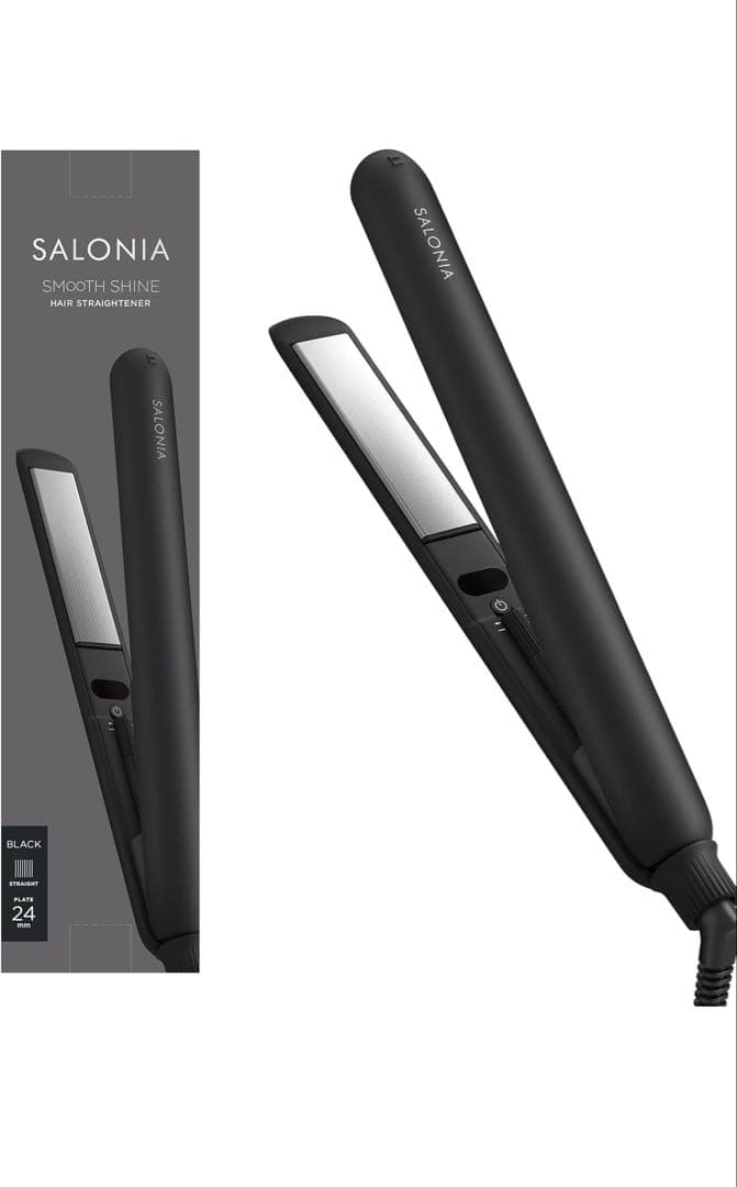 SALONIA SMOOTH SHINE ストレートヘアアイロン　新品