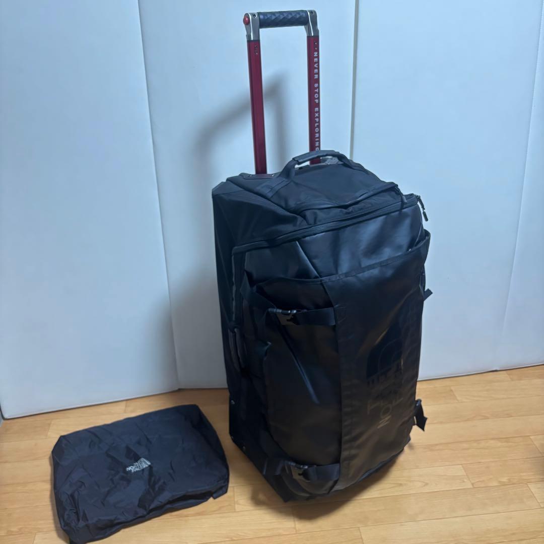 美品ノースフェイス キャリーバッグ トラベル ローリングサンダー30 カバー付き