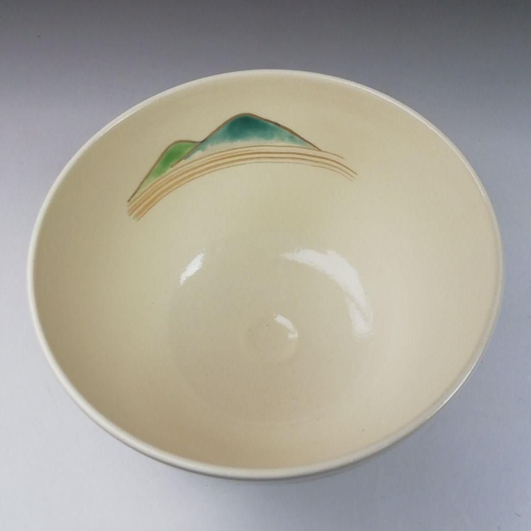 Ｔ１８３　茶碗　『八景』『利昇窯　加藤利昇』　共箱　抹茶碗　茶道具