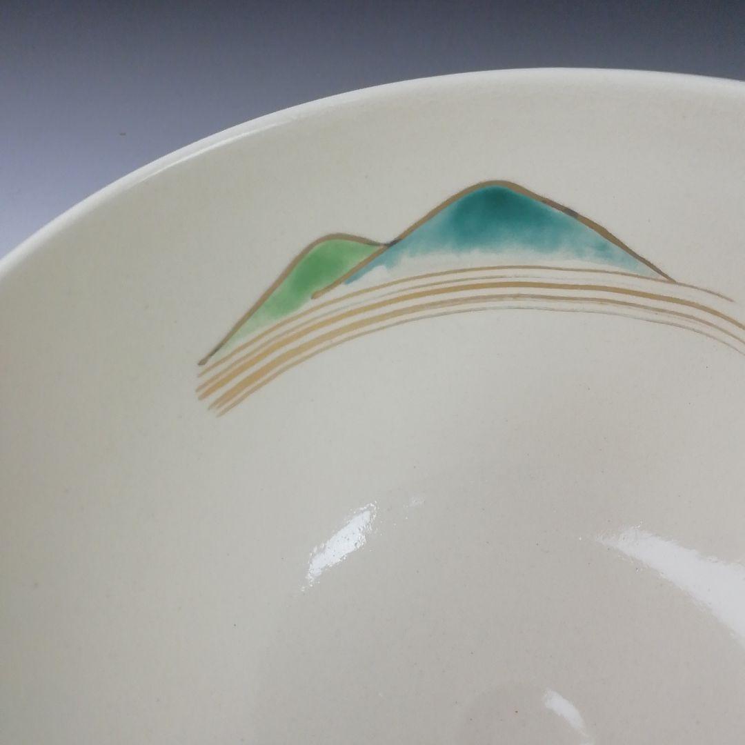 Ｔ１８３　茶碗　『八景』『利昇窯　加藤利昇』　共箱　抹茶碗　茶道具