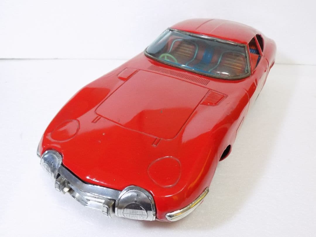 希少ブリキ　イチコー　TOYOTA　2000 GT ※フリクション