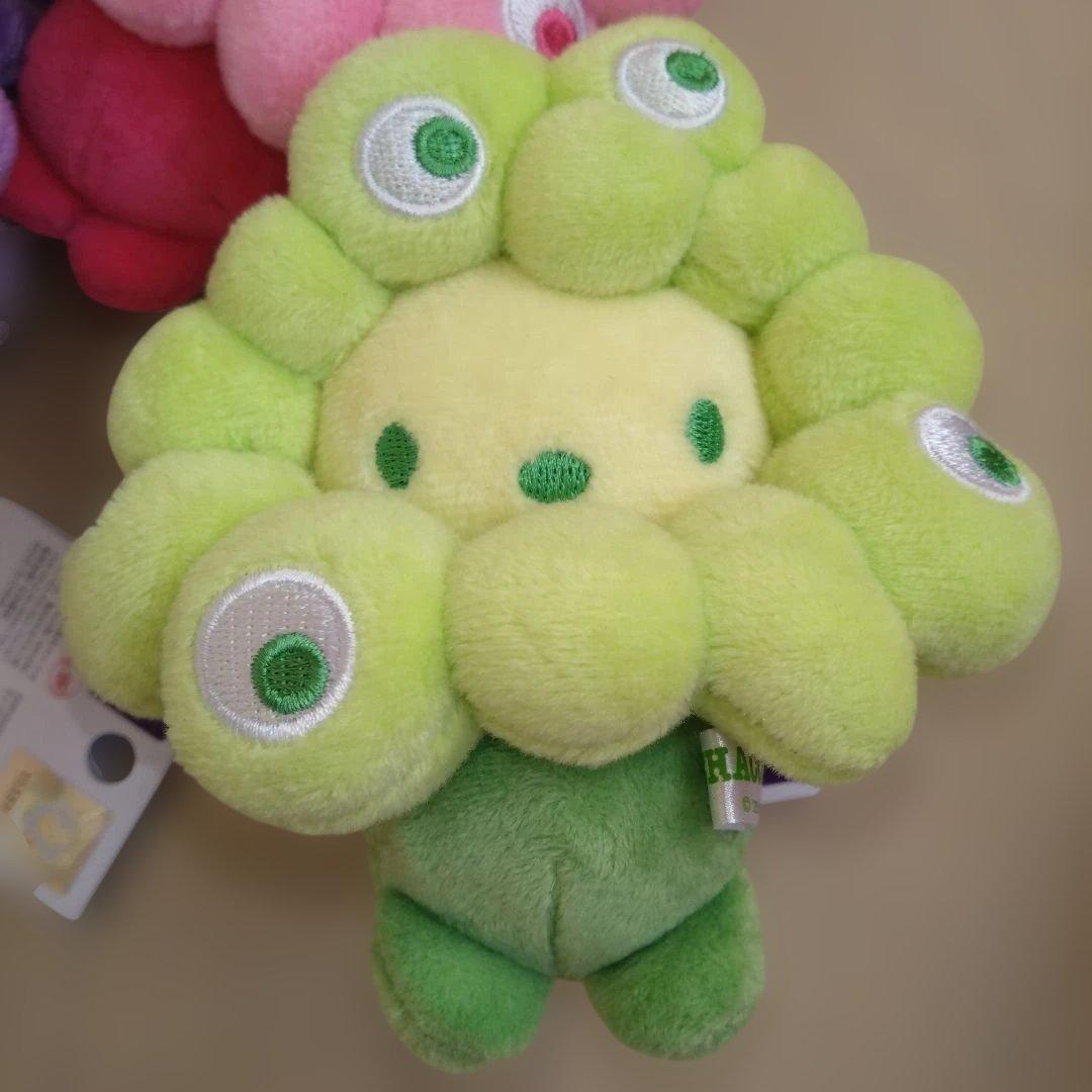 サンリオミャクミャクなりきりぬいぐるみカラビナ　推しカラー　7種セット　コンプ