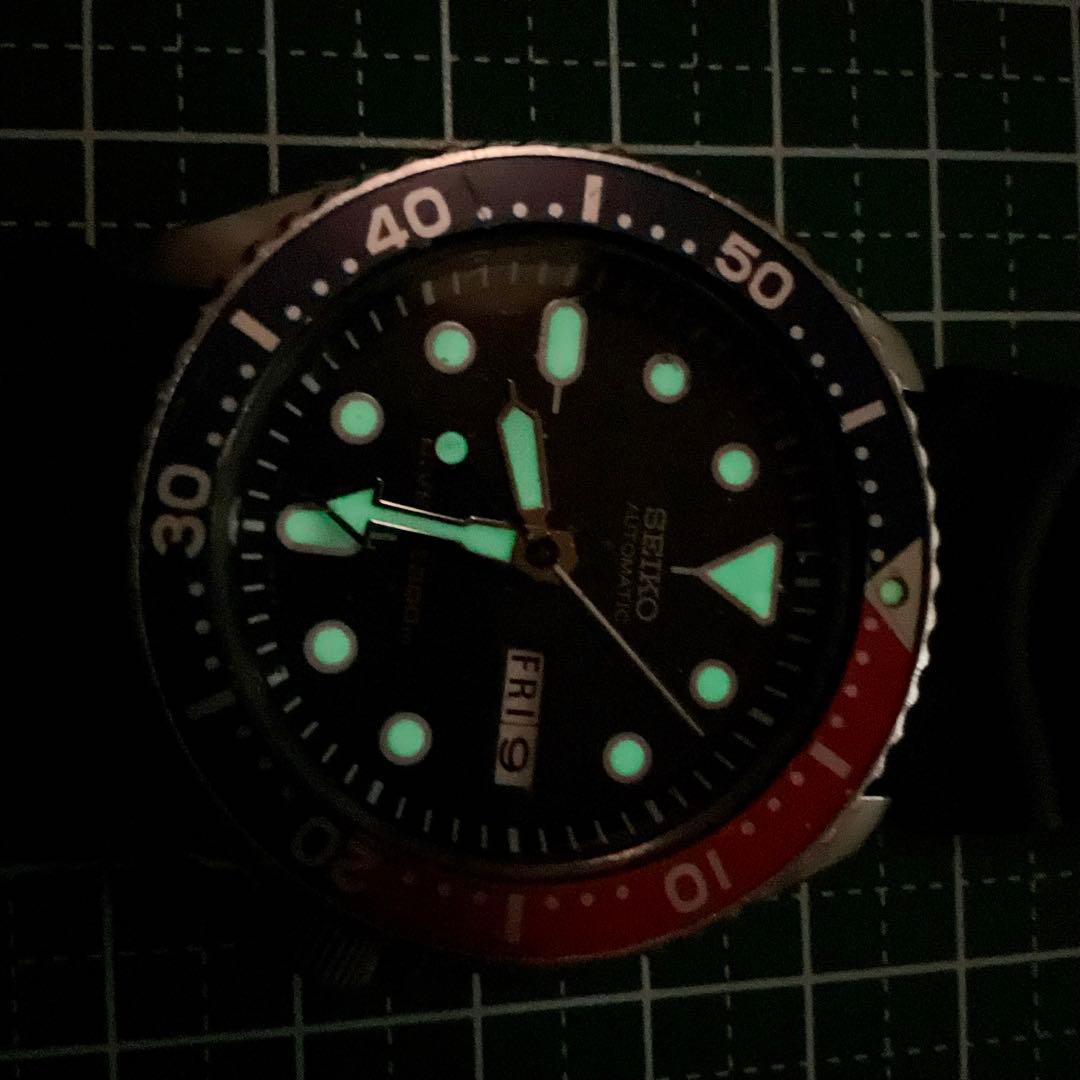 SEIKO 腕時計 SKX009 ダイバー200m 自動巻き