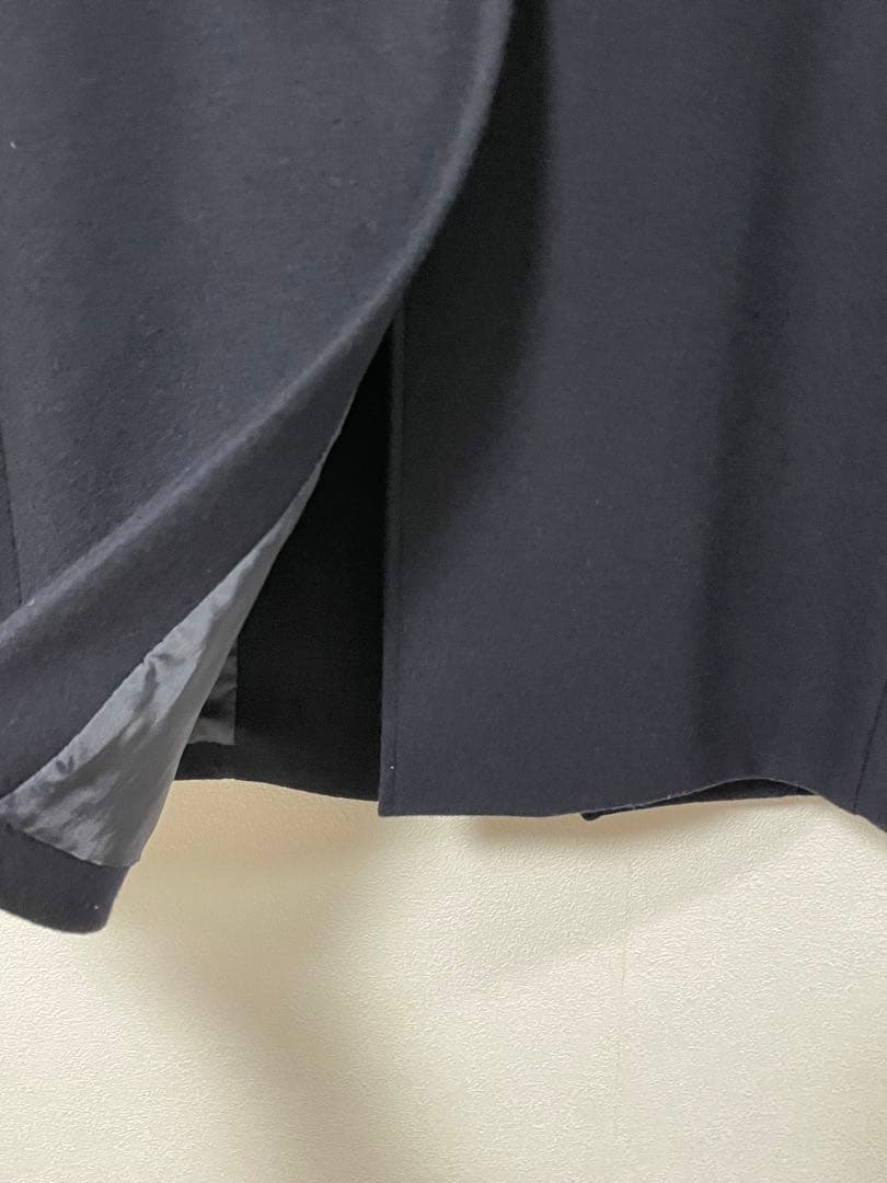 【美品】iCB ネイビー ロングチェスターコート