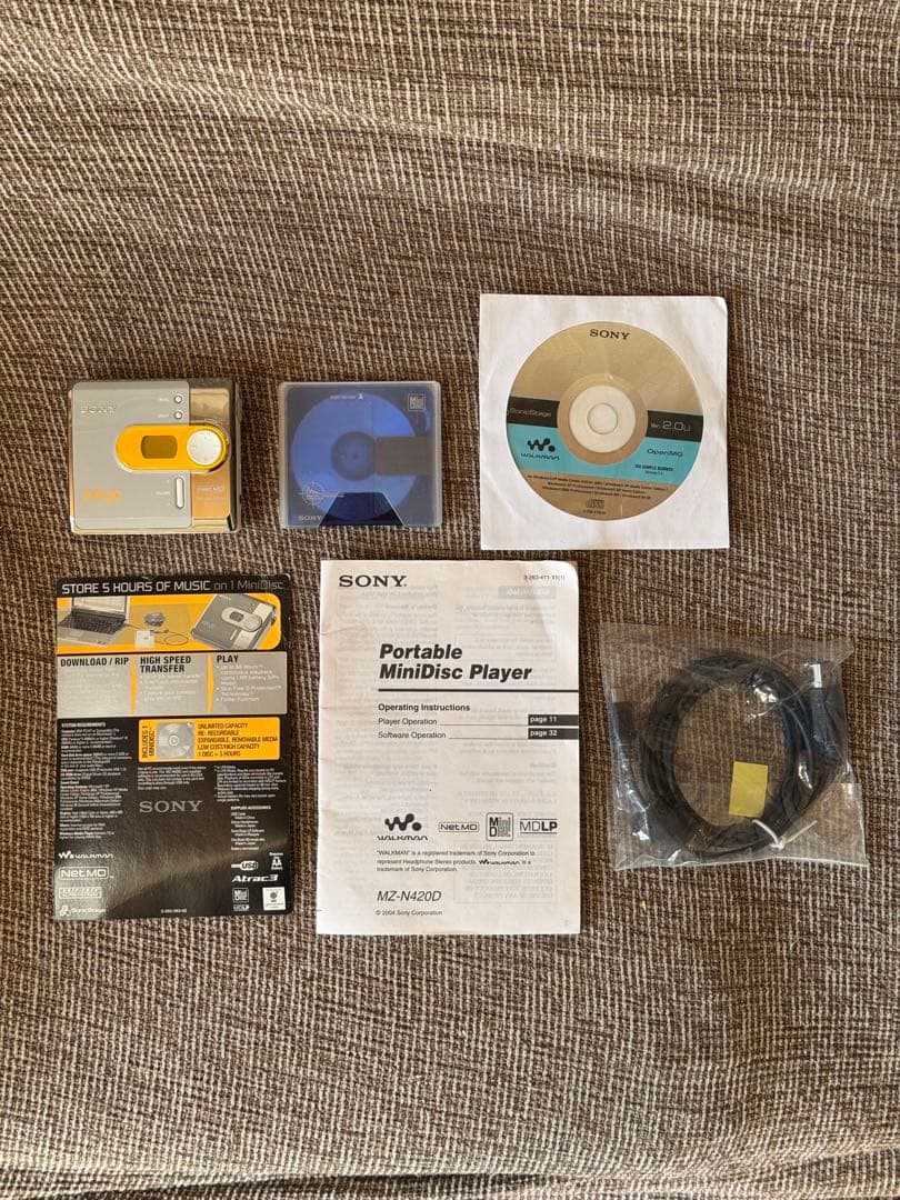 SONY Net MD ウォークマン / MZ-N420D