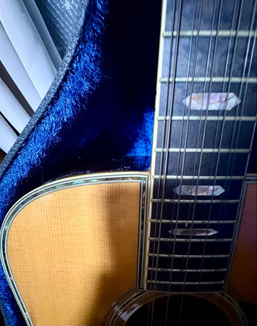 MORRIS B-100 12弦アコースティックギター ハードケース付き