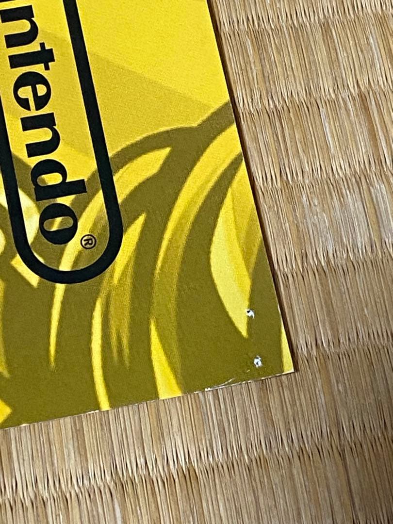 怪盗 ワリオ ザ セブン NDS B2サイズ 告知ポスター