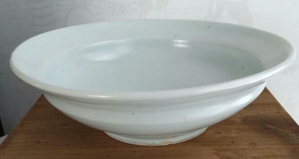 滝田項一 白磁鉢 箱付 滝田項一作陶展