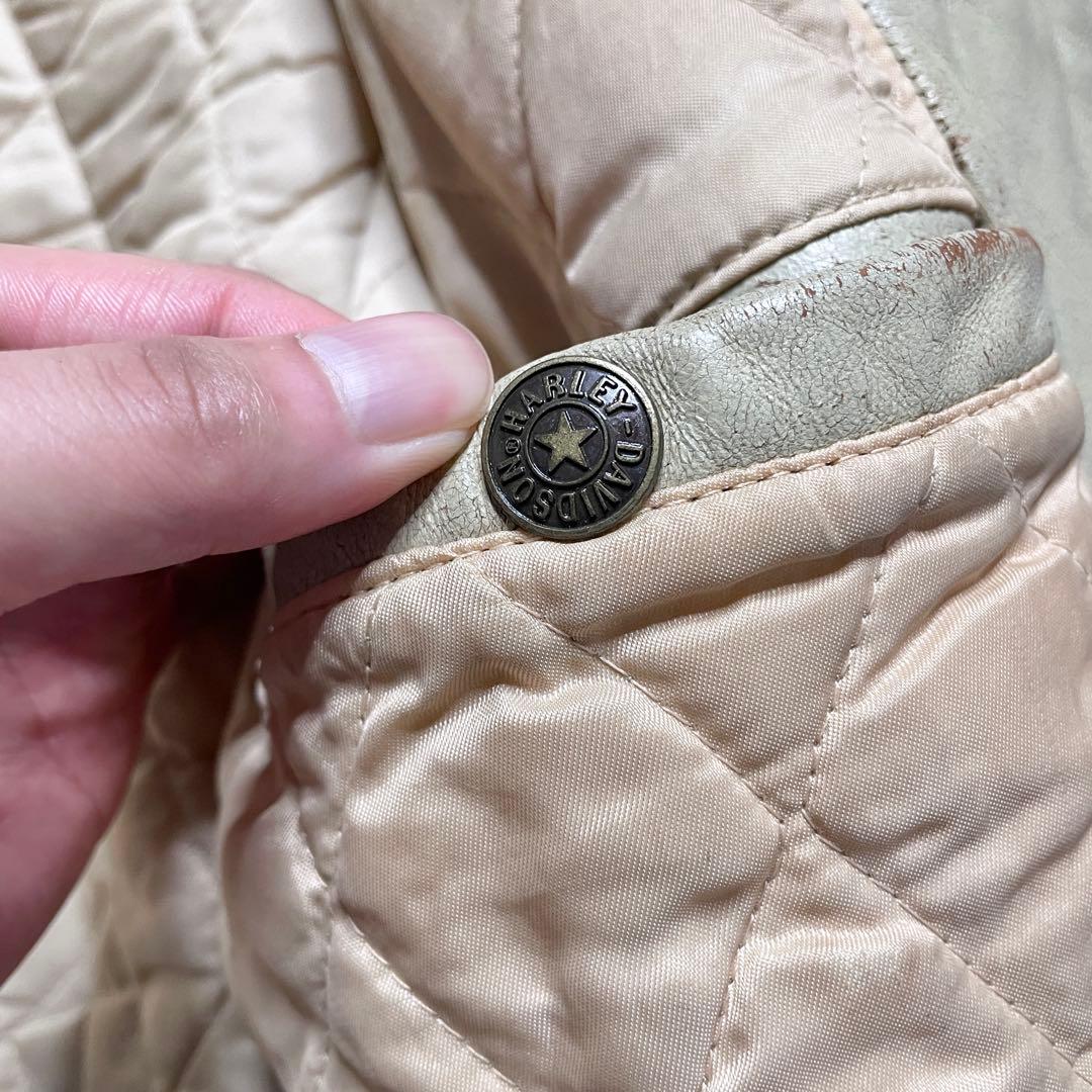 【激渋90s Harley-Davidson leather jacket】