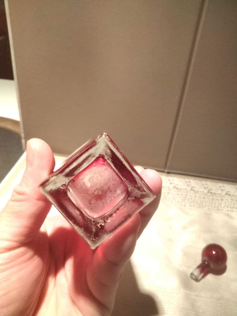 アンティーク　パフュームボトル　香水瓶　フランス製