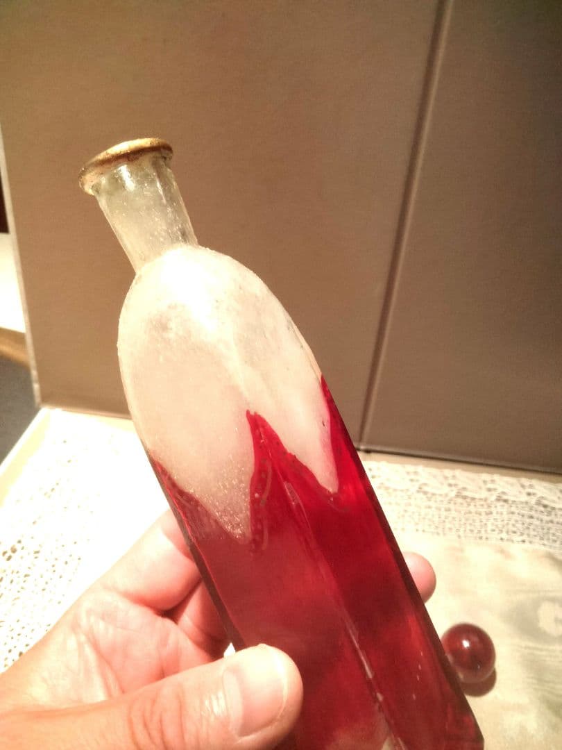 アンティーク　パフュームボトル　香水瓶　フランス製