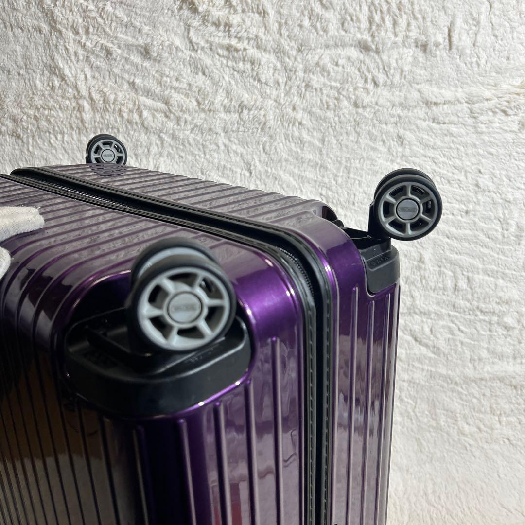 【美品】RIMOWA サルサエアースーツケース バイオレット 【4輪】 80L
