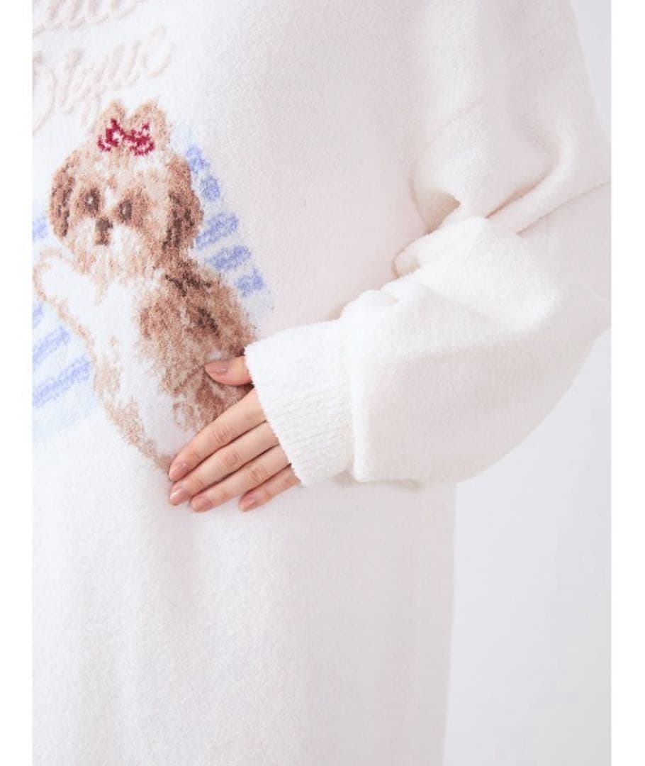 ジェラートピケ　シーズージャガードワンピース