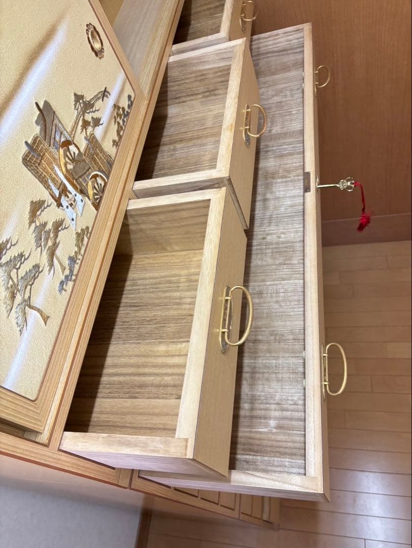 【値下げしました】着物　桐箪笥　年代物