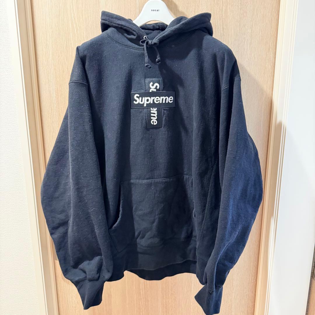 あ*じ様 SUPREME Box Logo Cross Box Logo Hoo