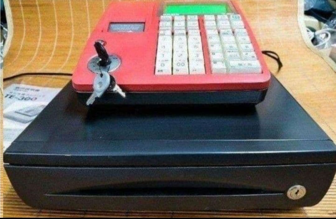 カシオレジスター　TE-300　 設定無料　送料無料人気機種　123300