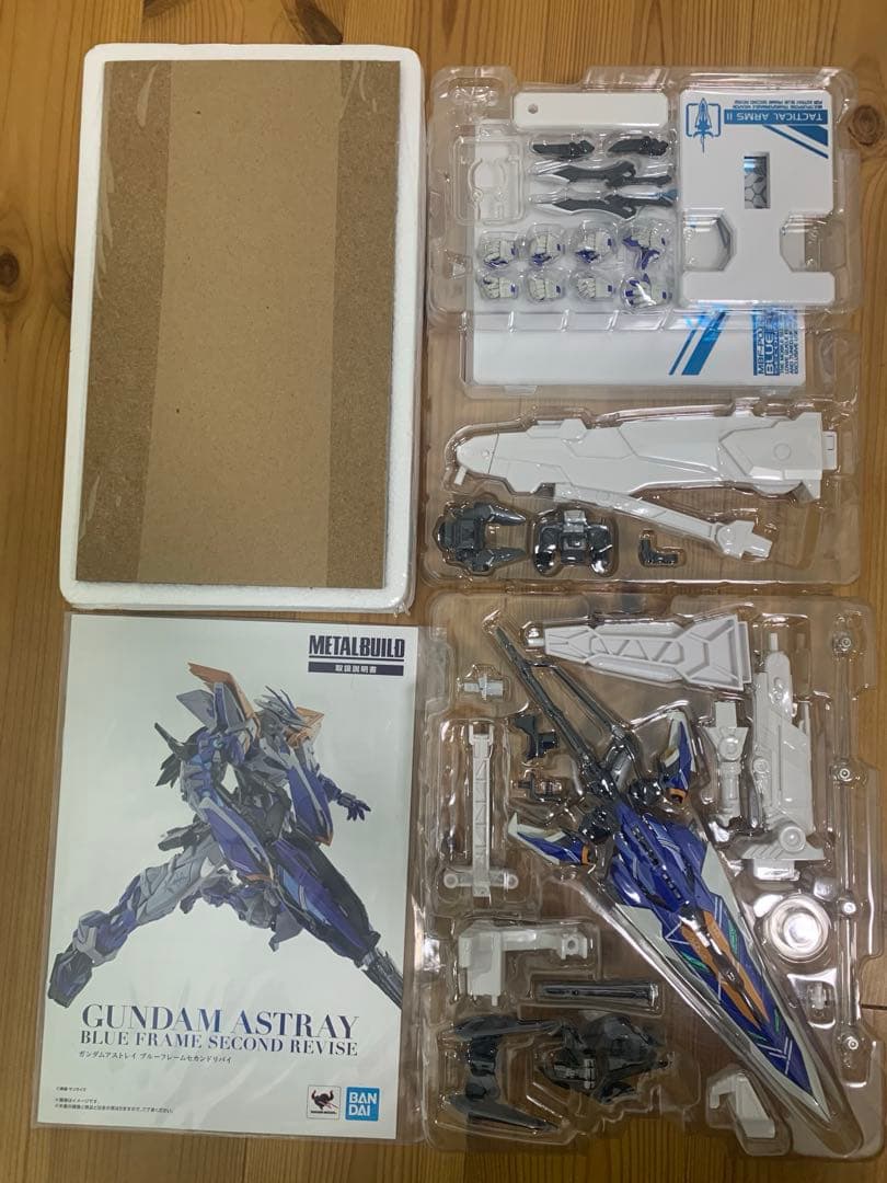メタルビルド　ガンダムアストレイ　ブルーフレーム　セカンドリバイ　3点セット
