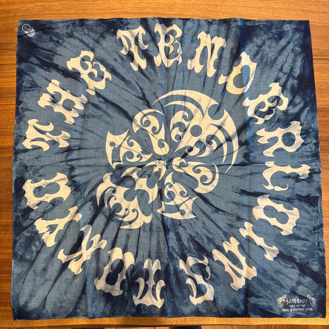 TENDERLOIN タイダイ柄 100%コットンバンダナ