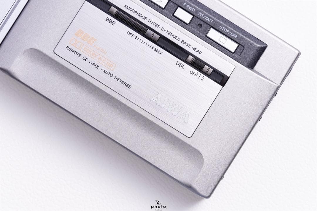 AIWA カセットプレーヤー 名機 高音質 HS-PX50 シルバー