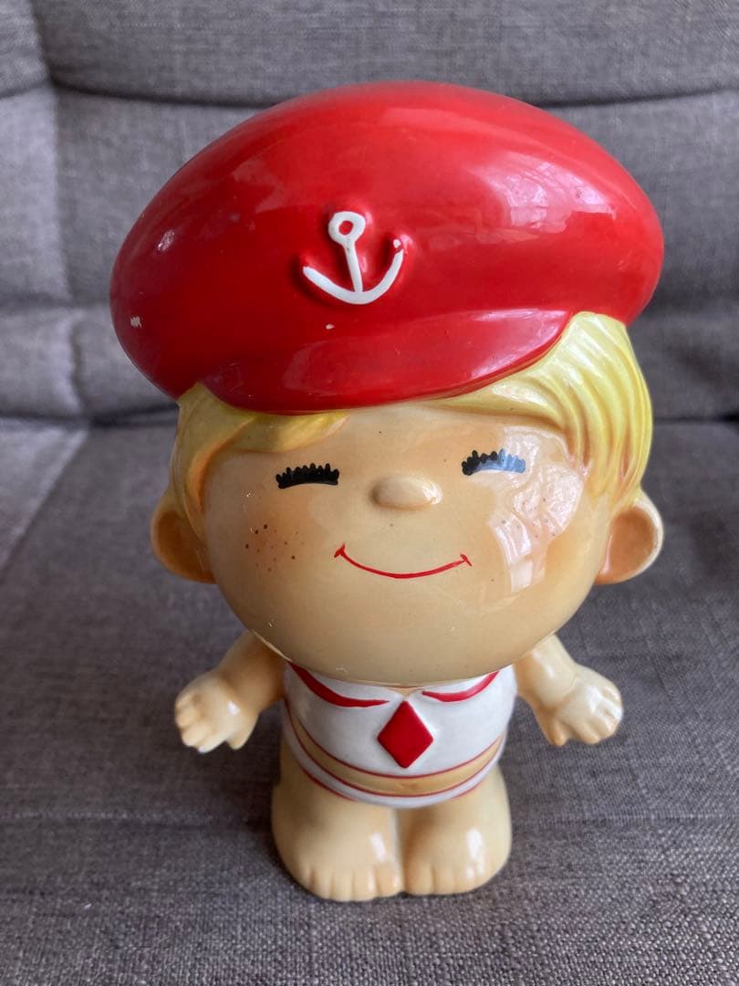 【水森亜土・内藤ルネ・その他】貯金箱　7体セット【昭和レトロ】