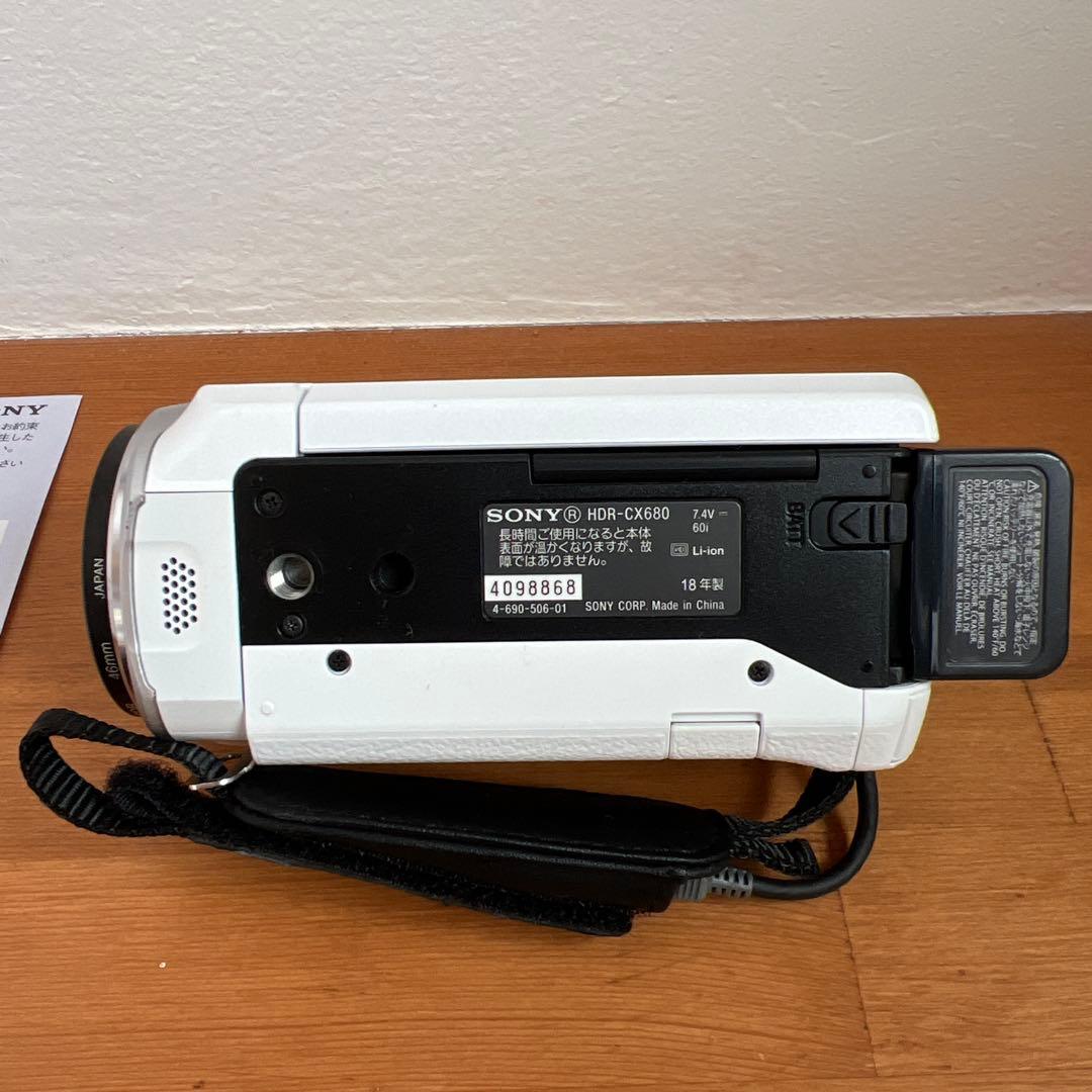 【美品】SONY HDR-CX680 ハンディカム ソニー ビデオカメラ