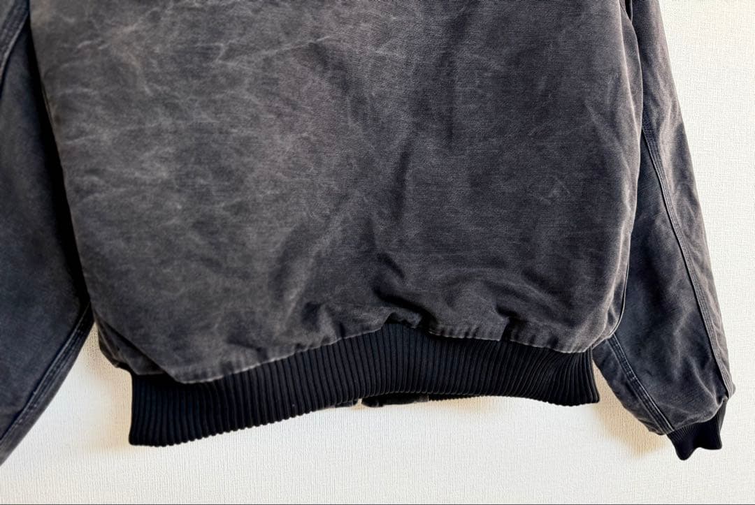 超超スペシャル 80s カーハート サンタフェジャケット ブラック XL 黒