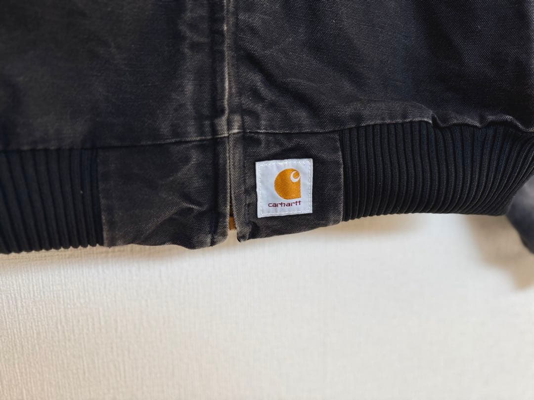 超超スペシャル 80s カーハート サンタフェジャケット ブラック XL 黒