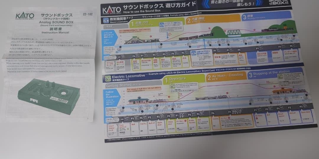 KATO サウンドボックス N700A新幹線サウンドカード付き