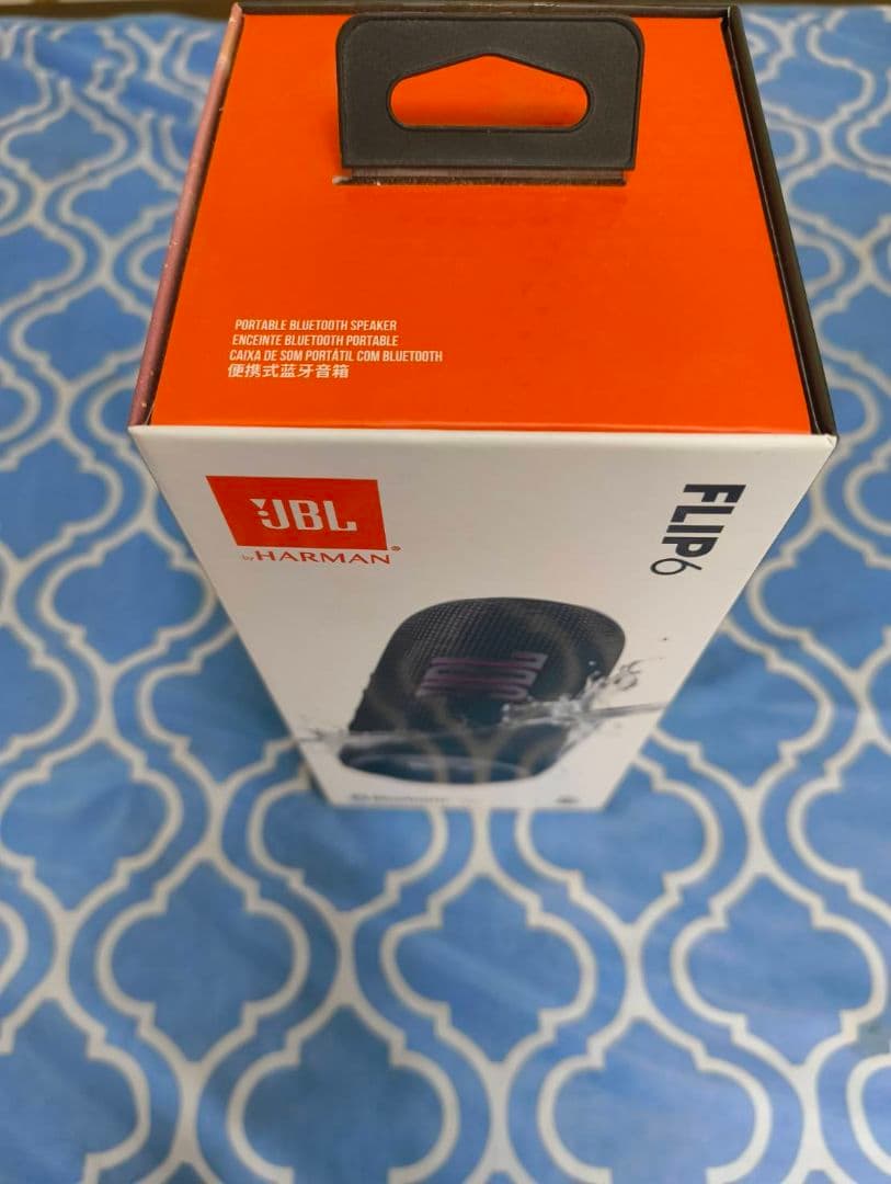 JBL FLIP 6 ブラック ポータブルスピーカー