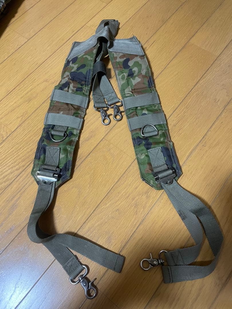 自衛隊　弾帯3型　戦人弾帯パット　Y型サスペンダー　PX品