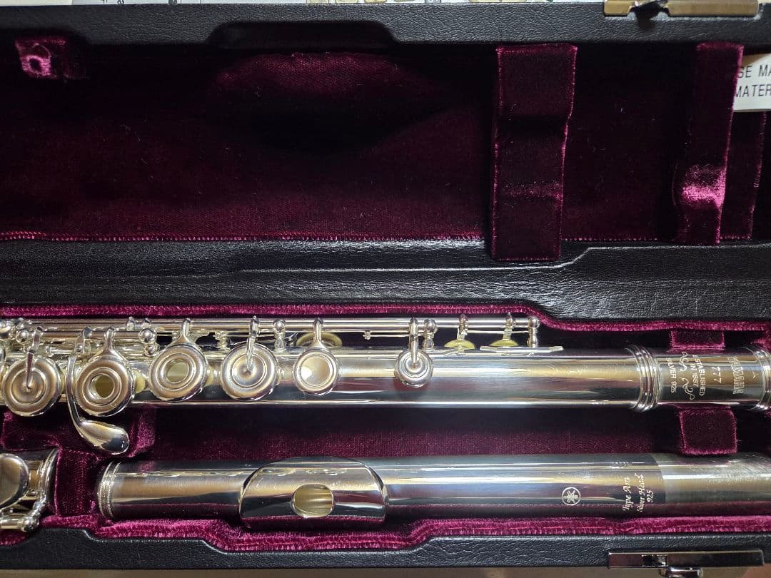 購入者★ヤマハフルート　YFL-777 総銀製