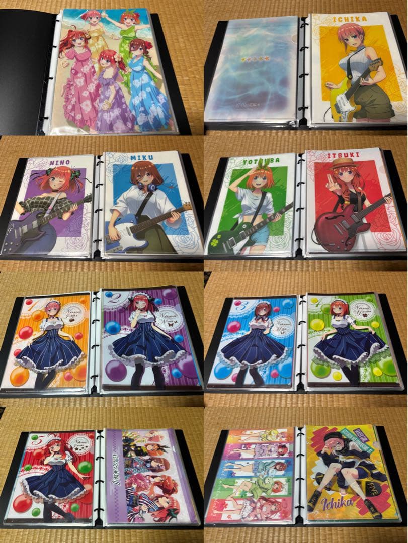 五等分の花嫁 クリアファイル 167枚