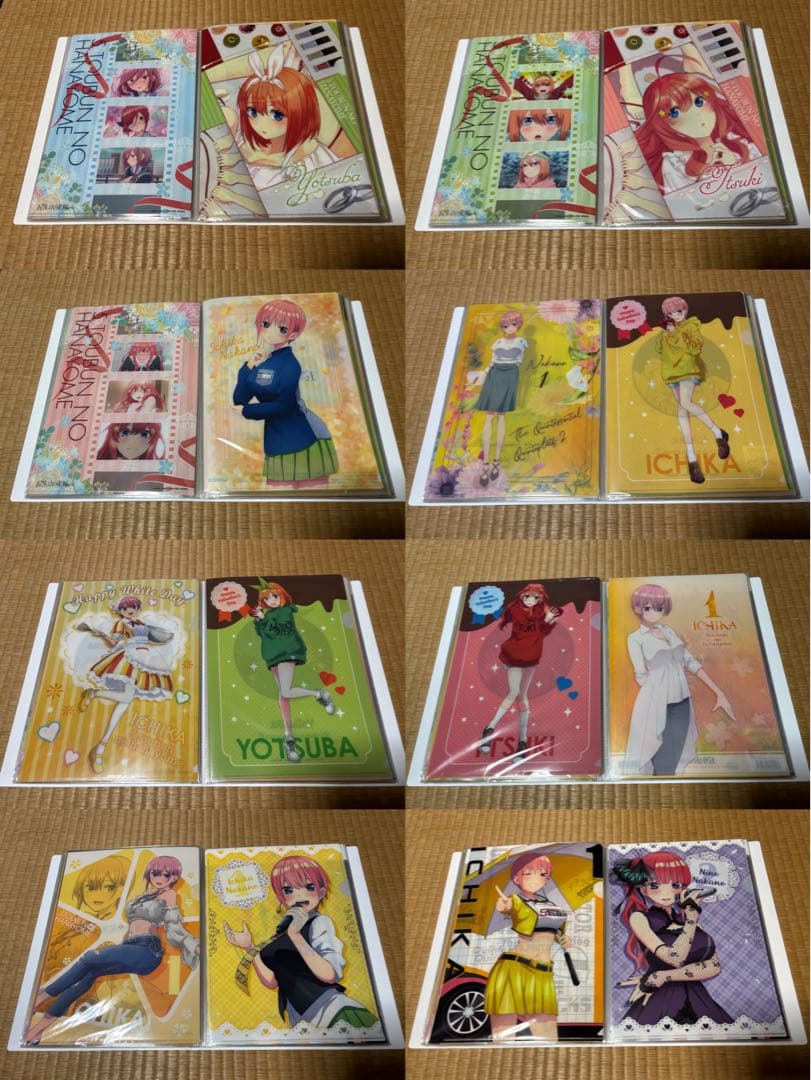 五等分の花嫁 クリアファイル 167枚