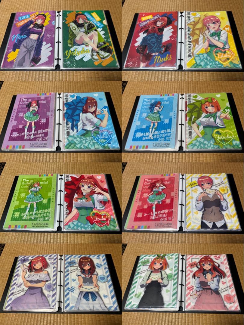 五等分の花嫁 クリアファイル 167枚