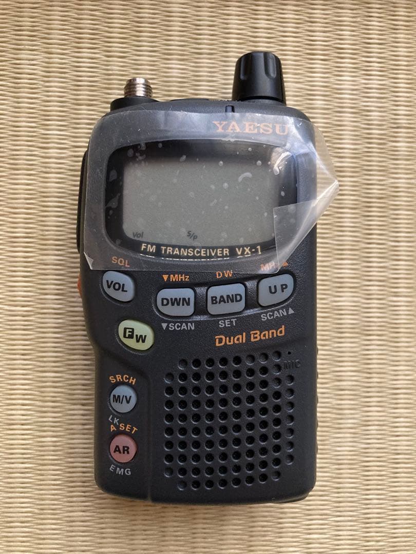 YAESU VX-1 VHF/UHF デュアルバンドトランシーバー
