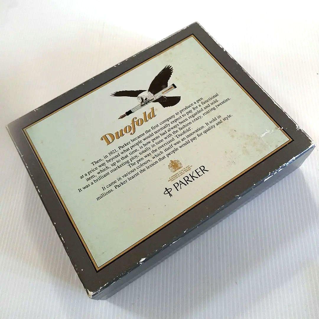【ほぼ未使用】PARKER DUOFOLD 万年筆　18K　1990年代